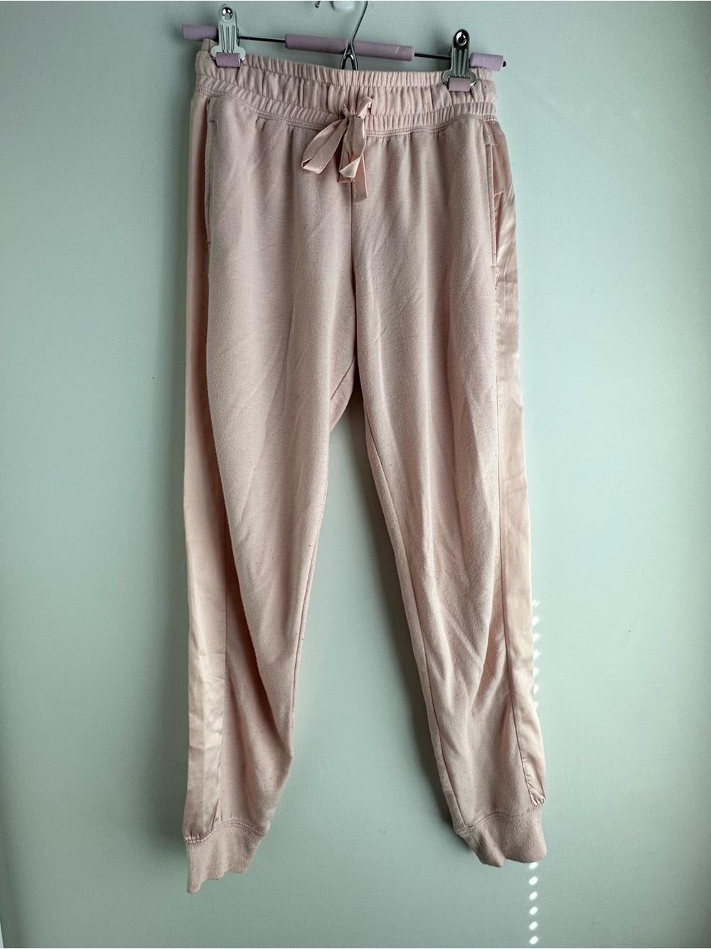Soft Pink Jogger Sweatpants
